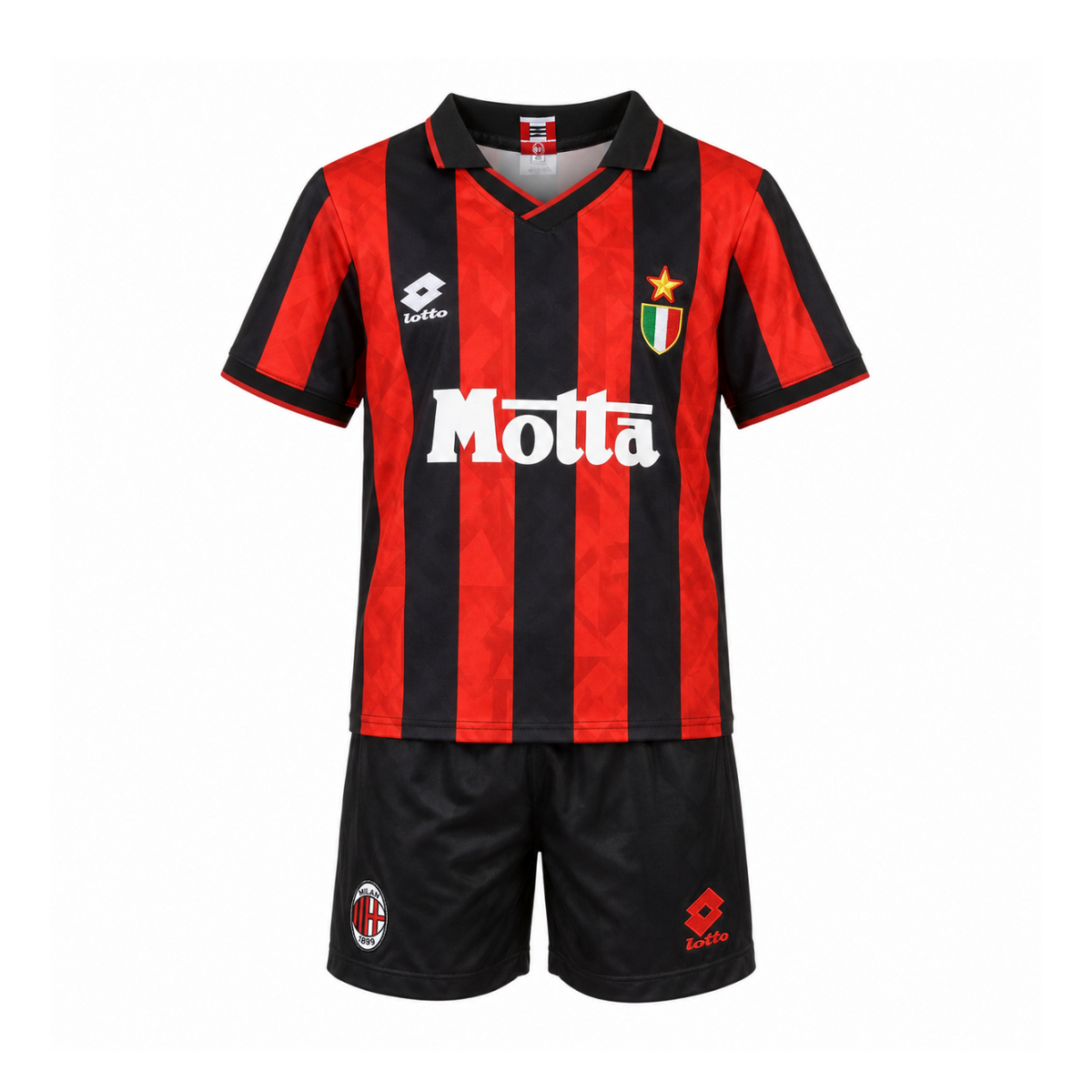 AC Milan 1993/94 Home Kids Kit