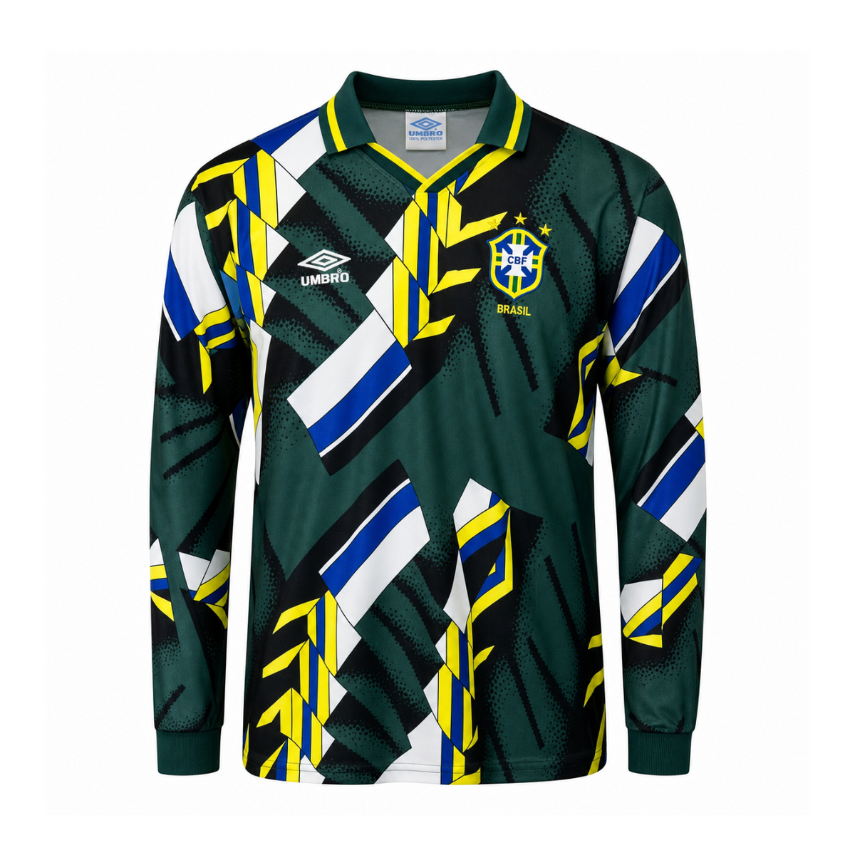Brazil 1994 Goalkeeper Long Sleeve Jersey