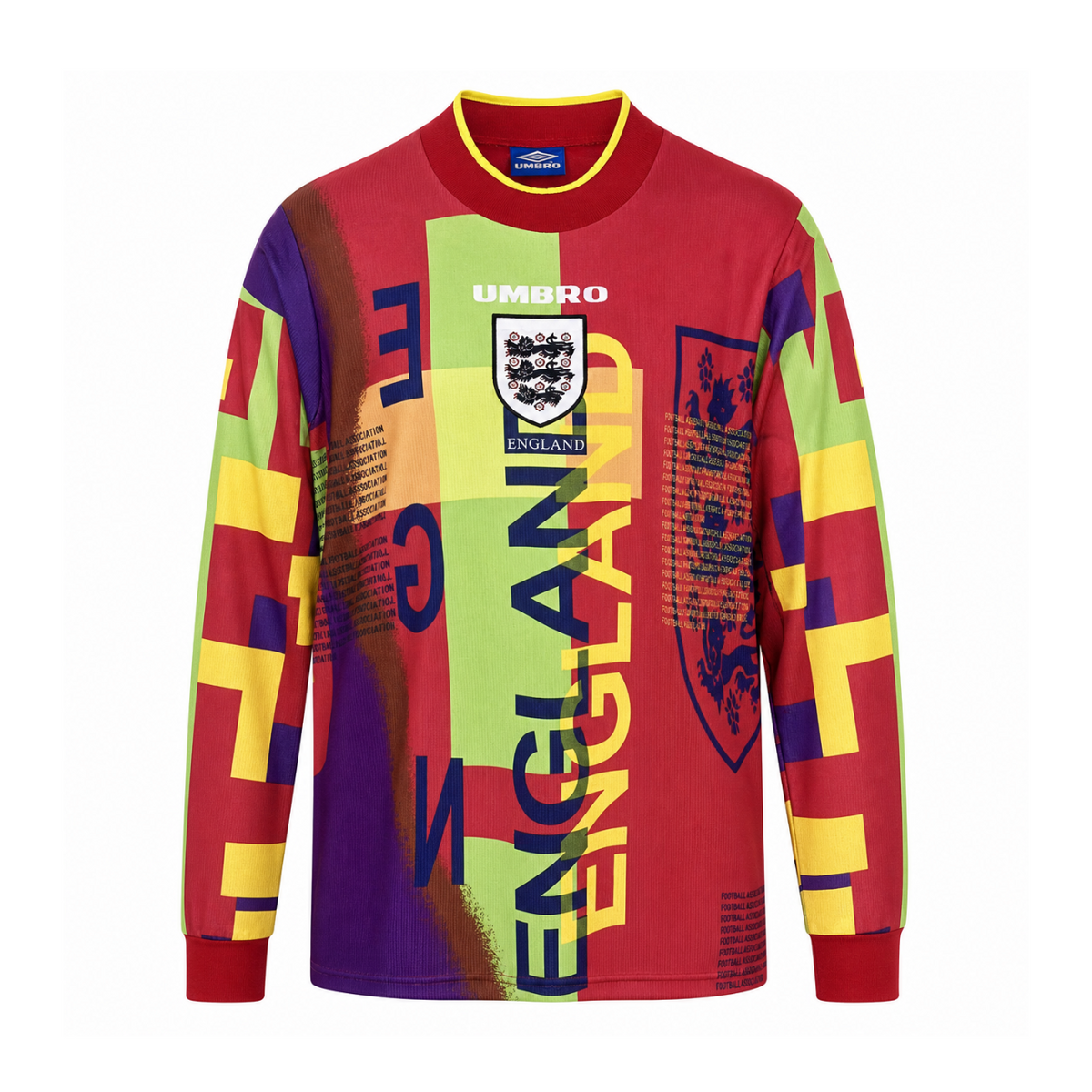 England 1996 Goalkeeper Long Sleeve Jersey