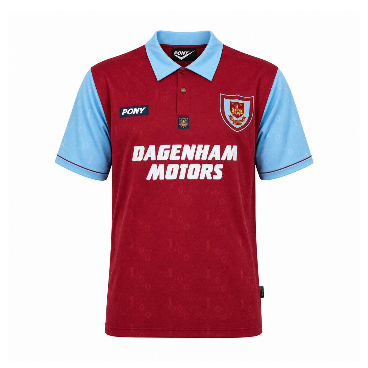 West Ham United FC 1995/97 Home Jersey