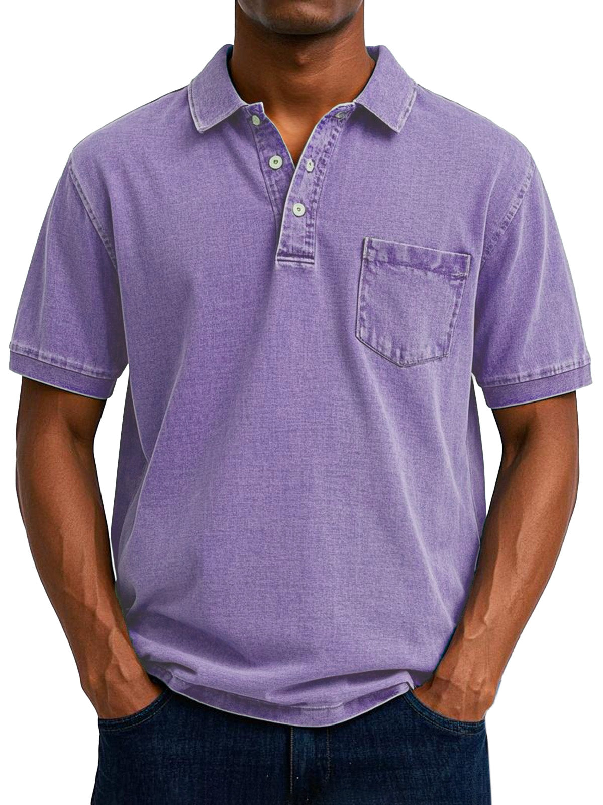 Ana&José | Camisa Polo Vintage Casual para Hombre
