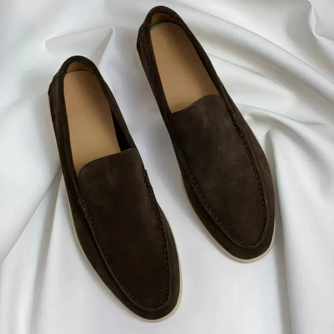 Ana&José | Mocasines de ante elegantes