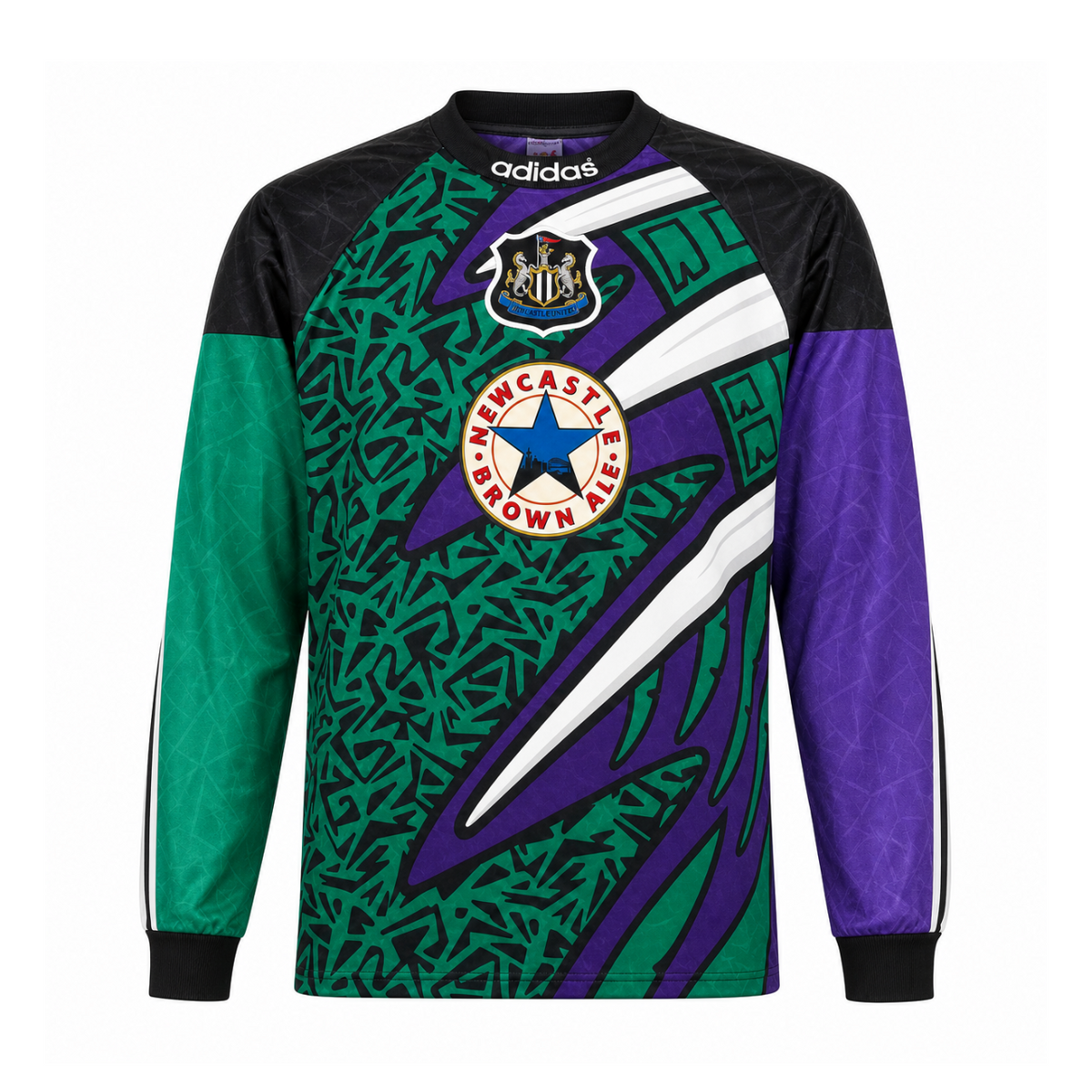 Newcastle United FC 1995/96 Goalkeeper Long Sleeve Jersey
