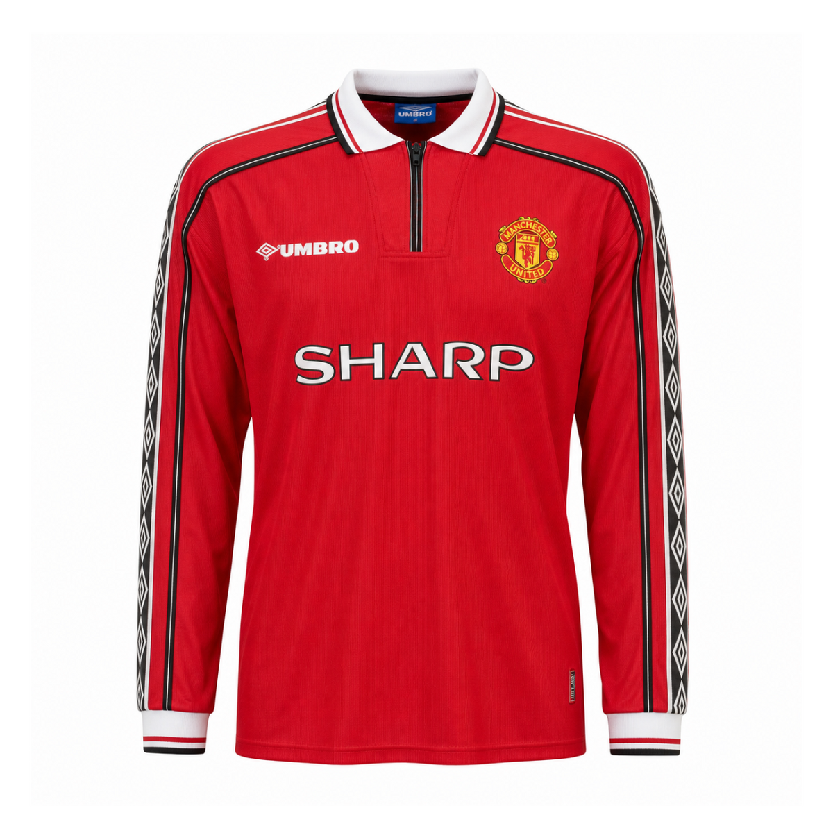 Manchester United FC 1998/00 Home Long Sleeve Jersey