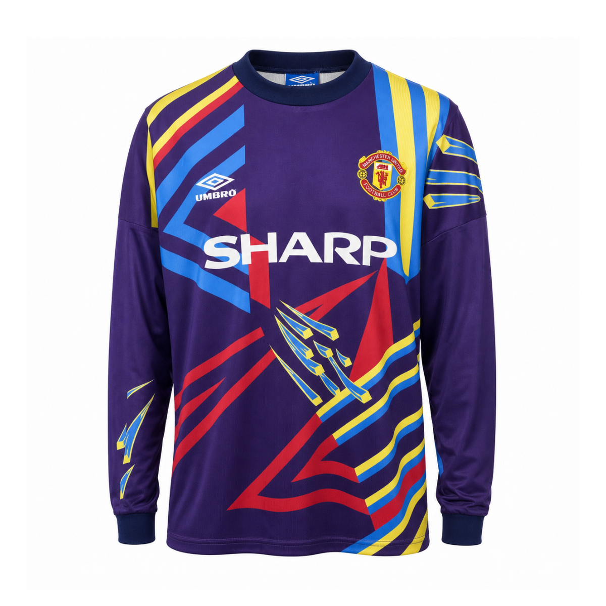 Manchester United FC 1992/93 Goalkeeper Long Sleeve Jersey