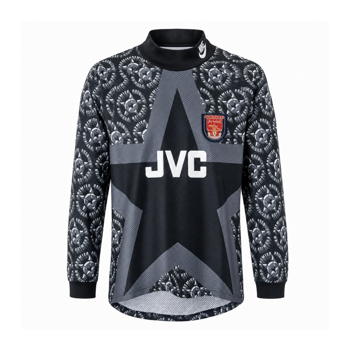 Arsenal FC 1994/95 Goalkeeper Long Sleeve Jersey