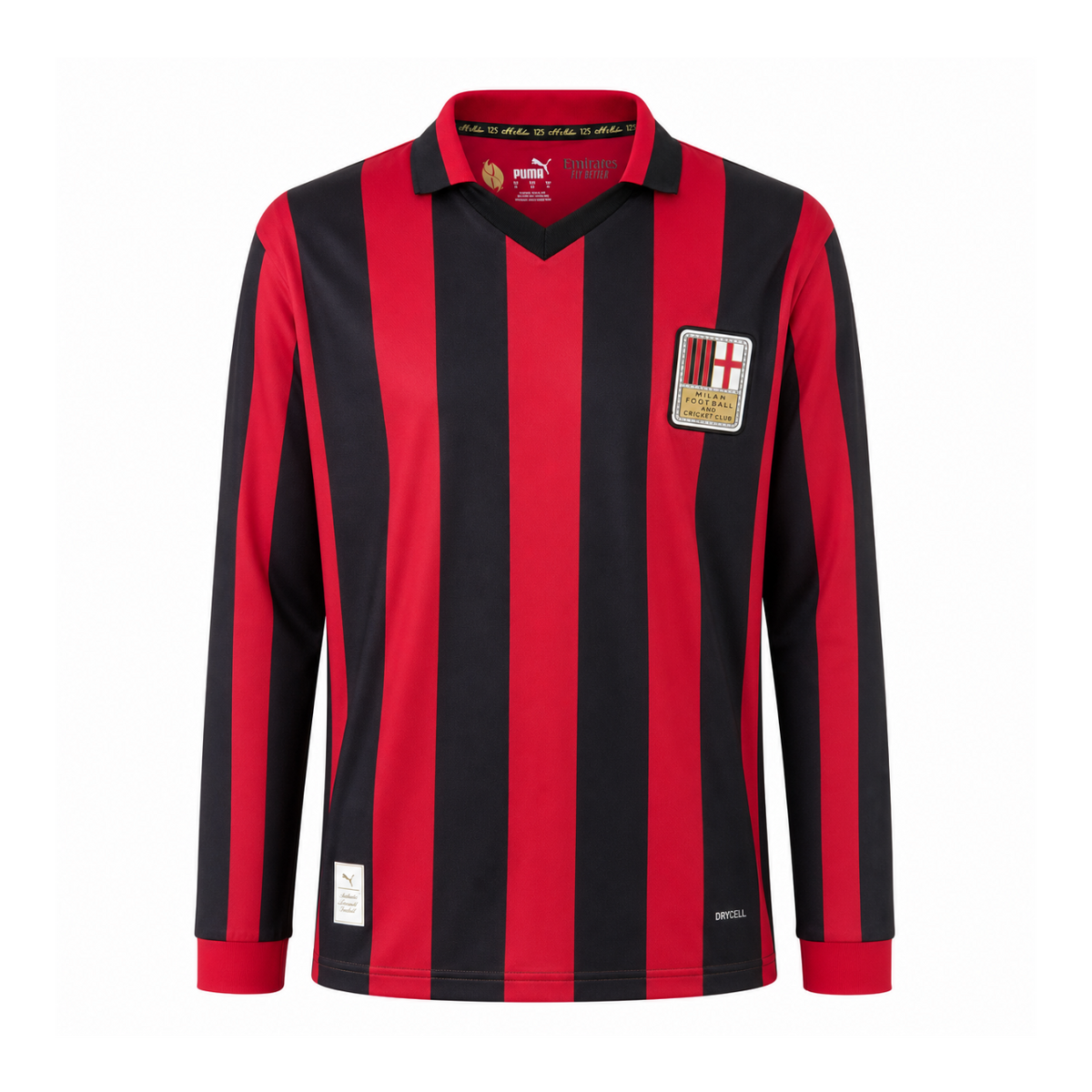 AC Milan 125th Anniversary Long Sleeve Jersey