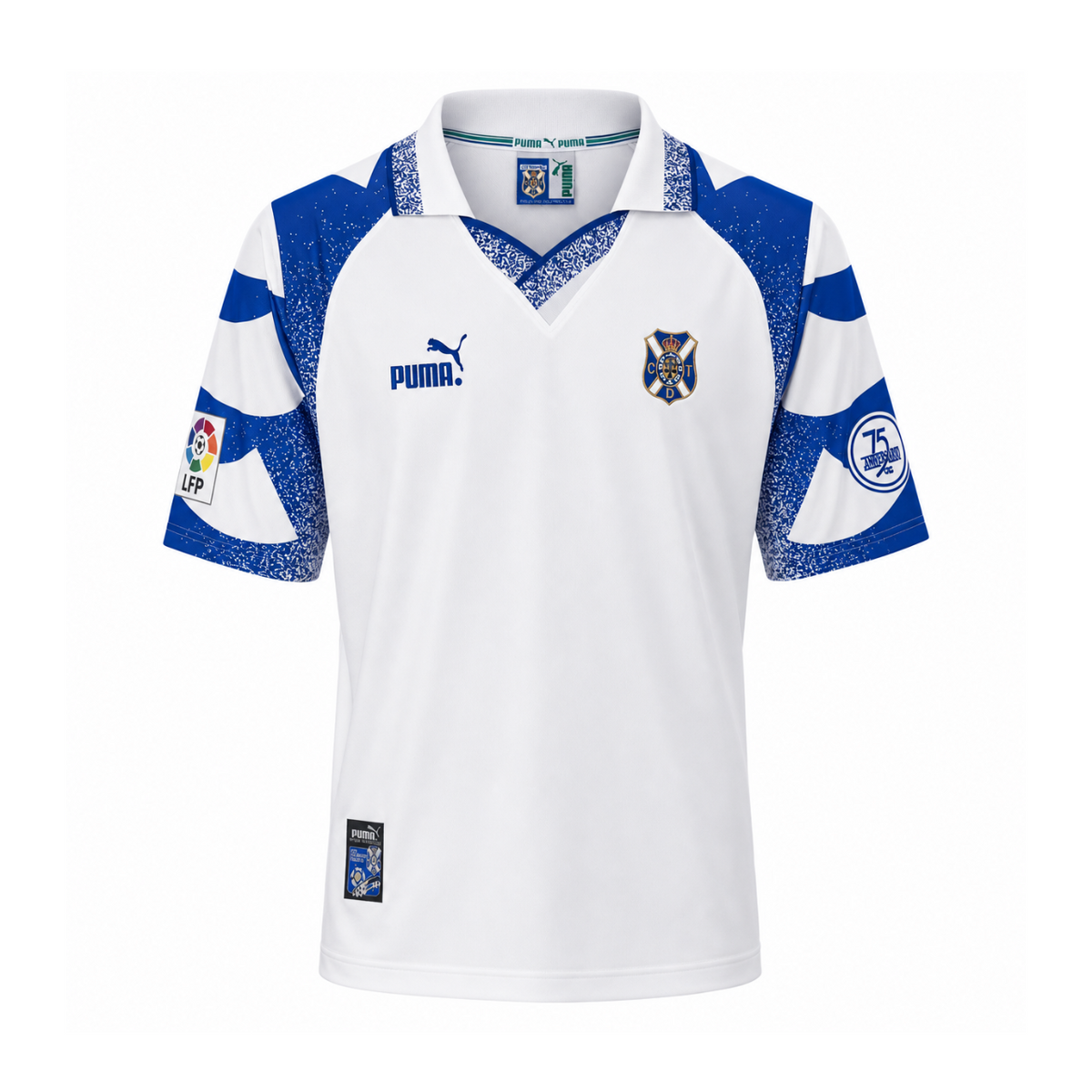 CD Tenerife 1997/98 Home 75th Anniversary Jersey