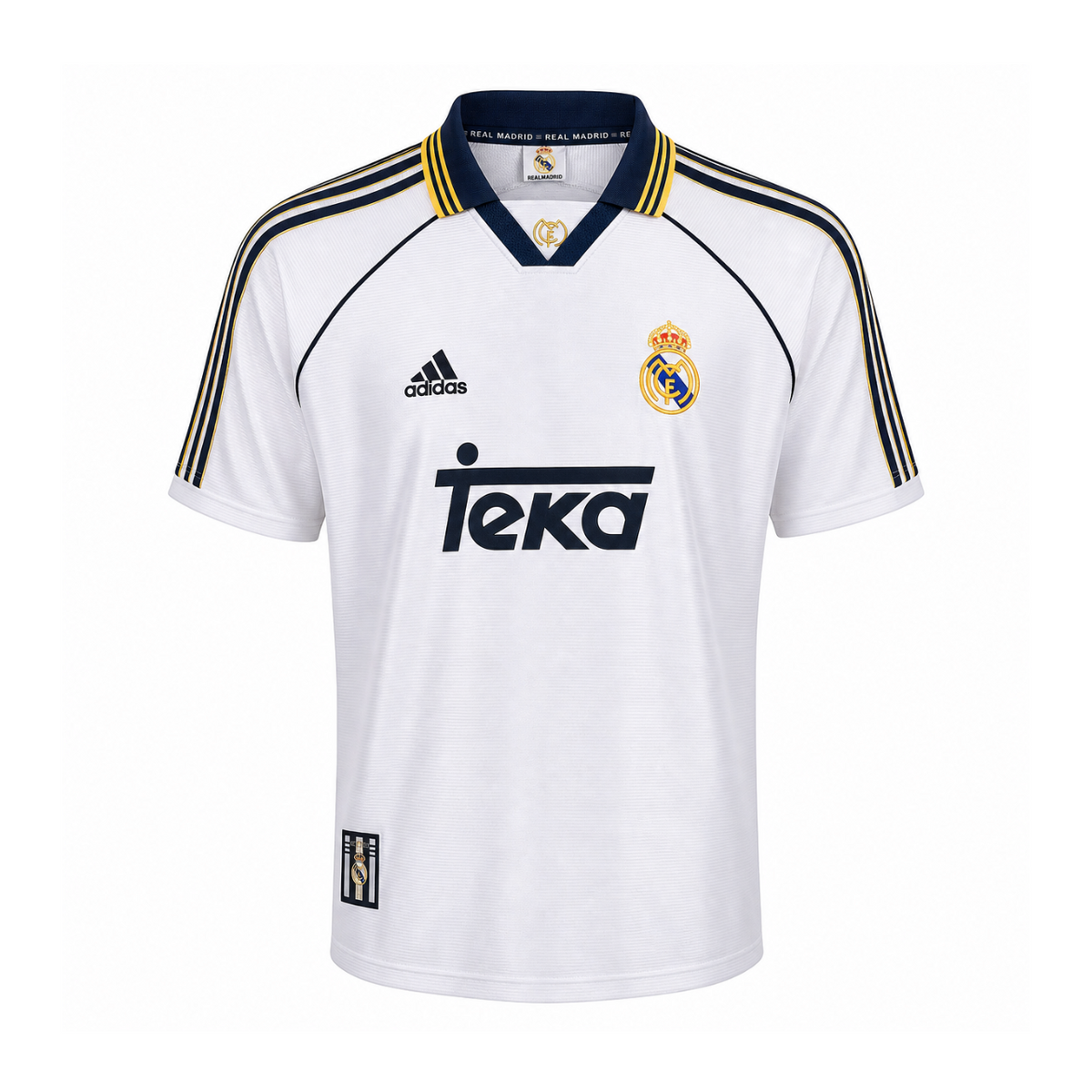 Real Madrid CF 1998/00 Home Jersey