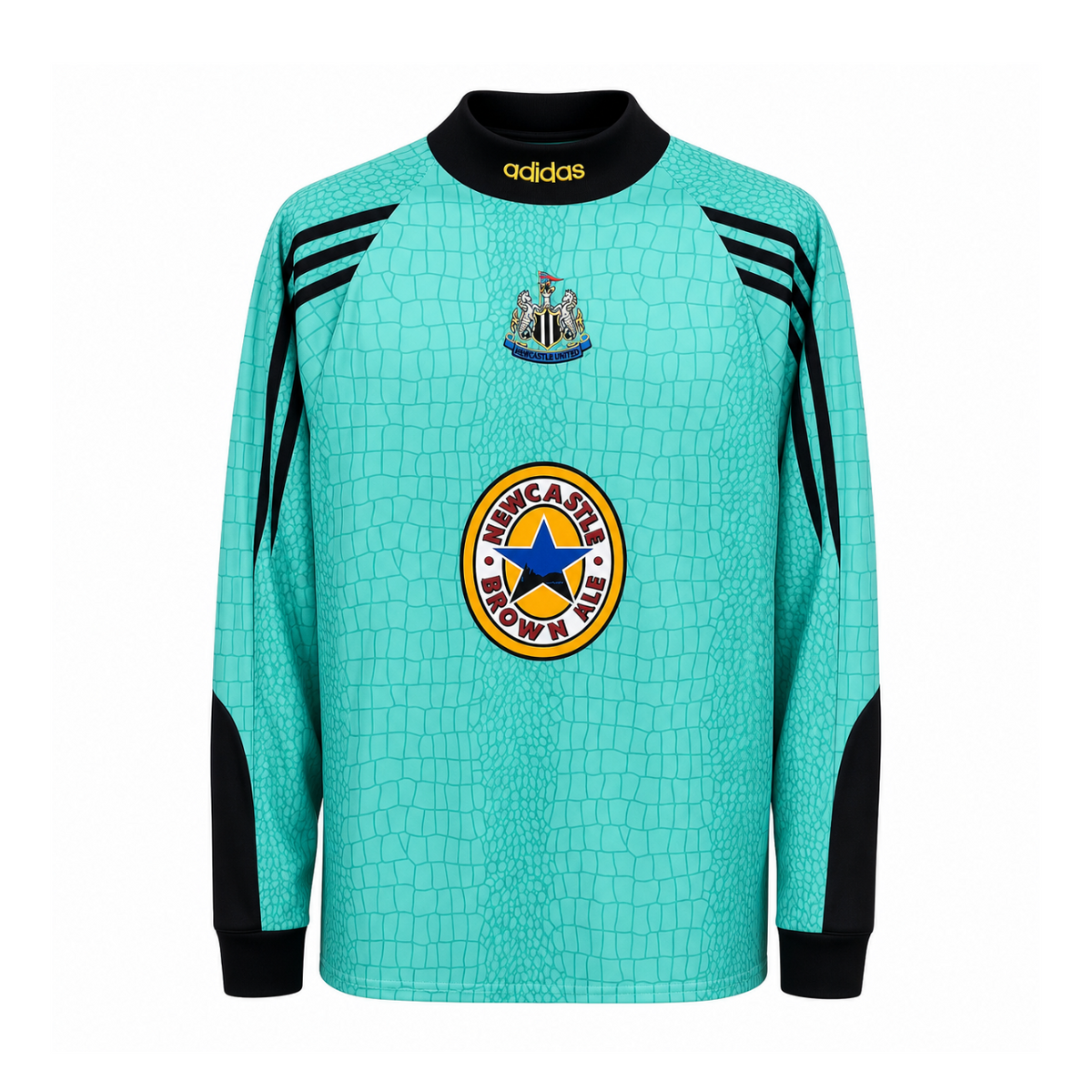 Newcastle United FC 1997/98 Goalkeeper Long Sleeve Jersey