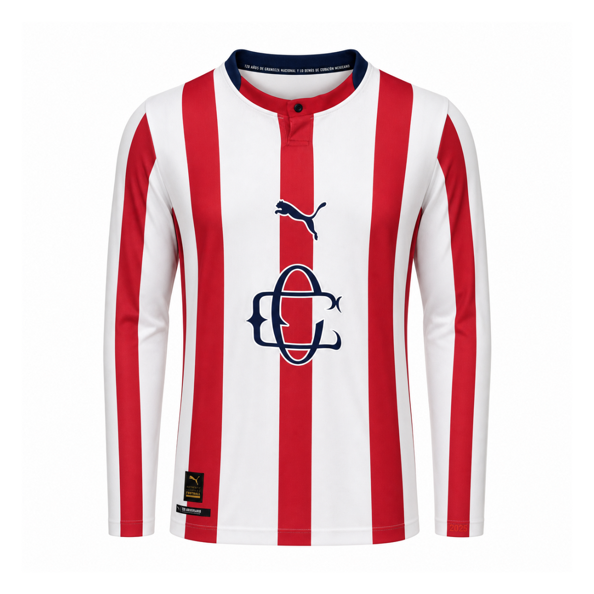 CD Guadalajara 2026/27 Home 120th Anniversary Long Sleeve Jersey