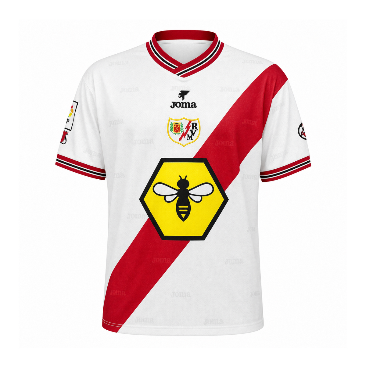 Rayo Vallecano 1999/00 Home Jersey
