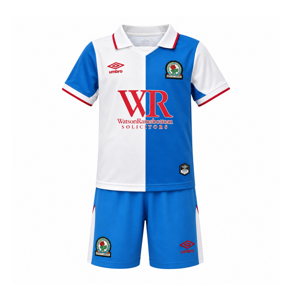 Blackburn Rovers FC 2026/27 Home Kids Kit
