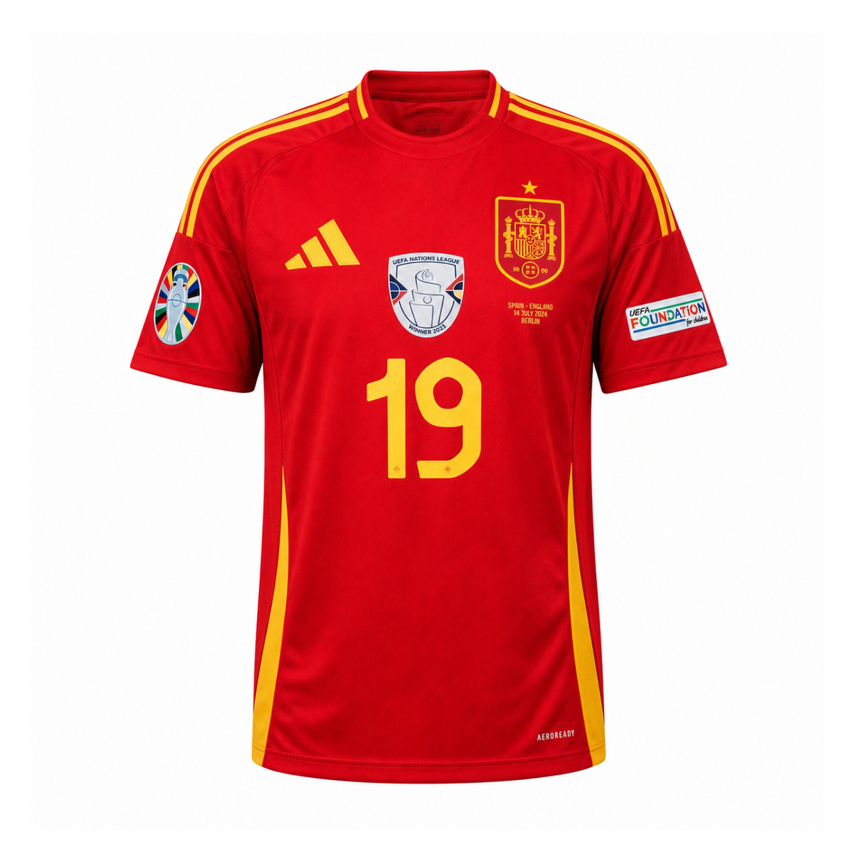 Spain 2024 Home Jersey
