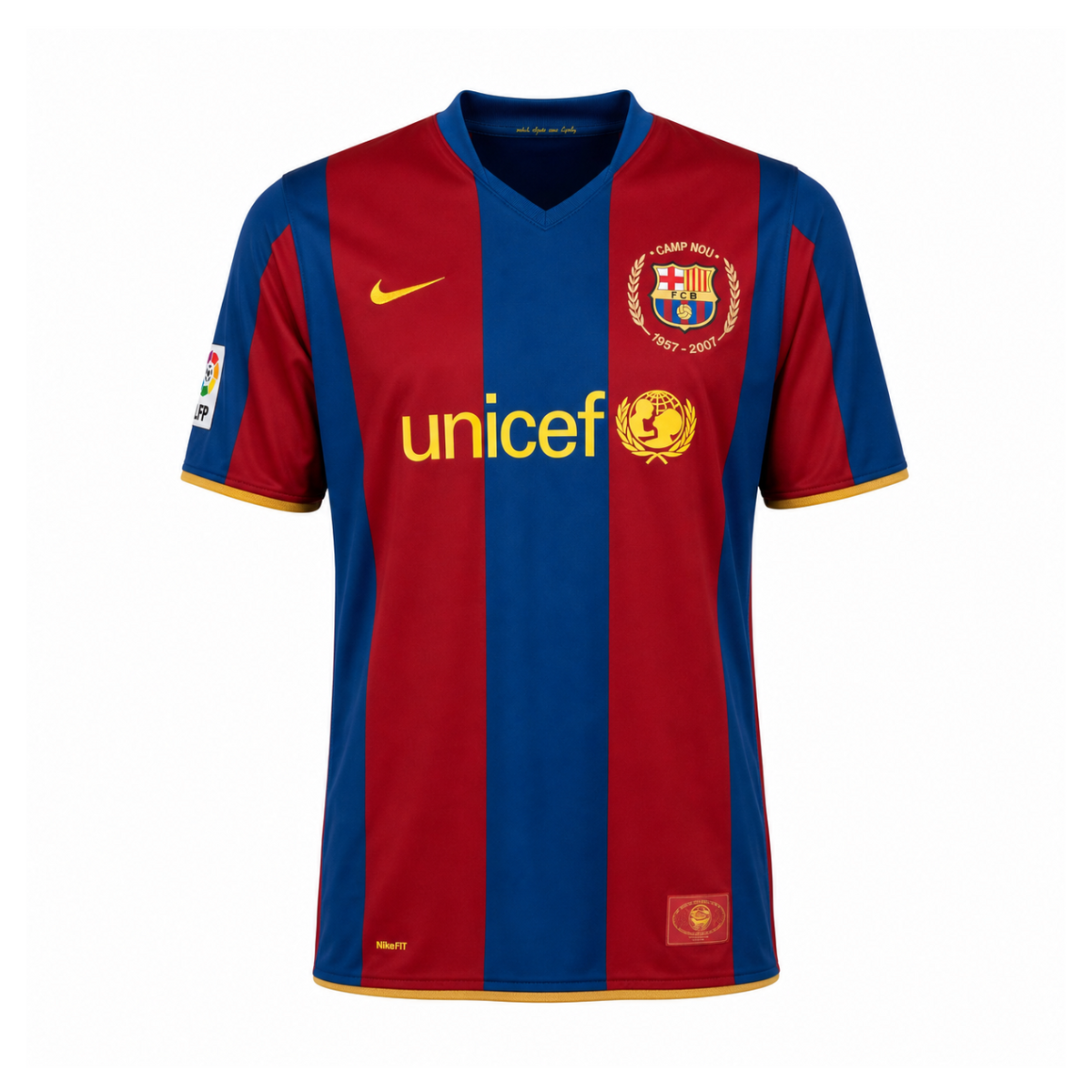 FC Barcelona 2007/08 Home Jersey