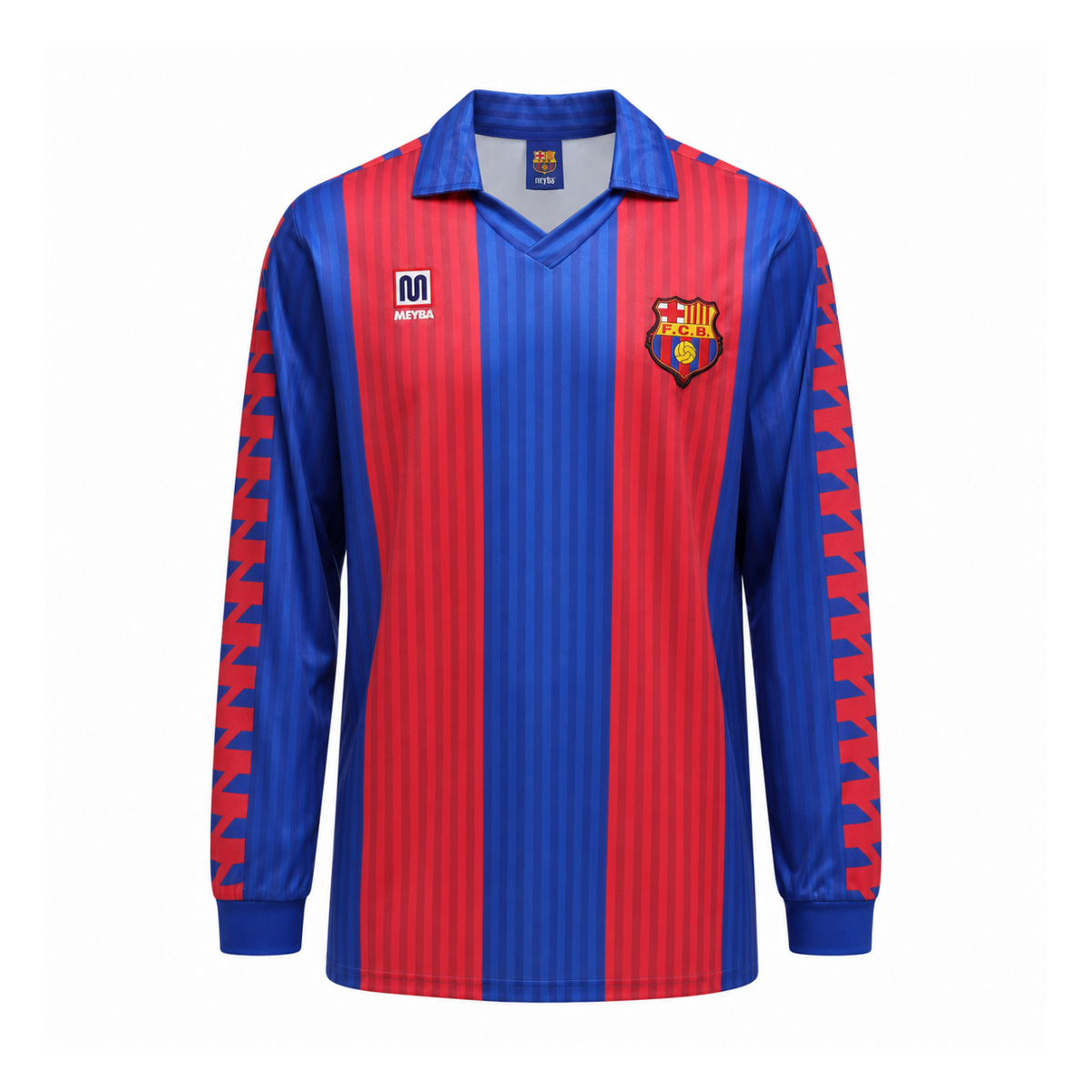FC Barcelona 1991/92 Home Long Sleeve Jersey