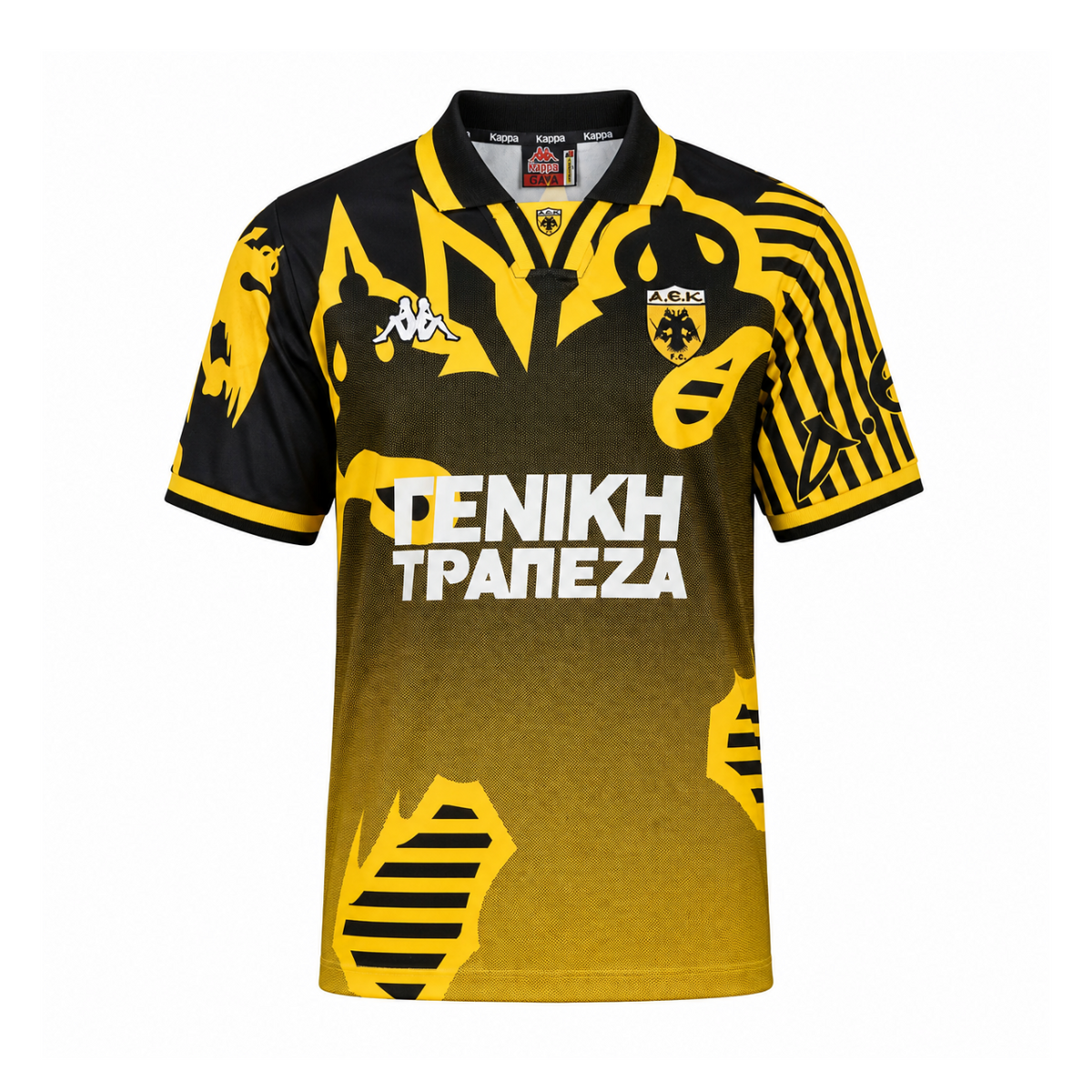 AEK Athens FC 1997/98 Home Jersey