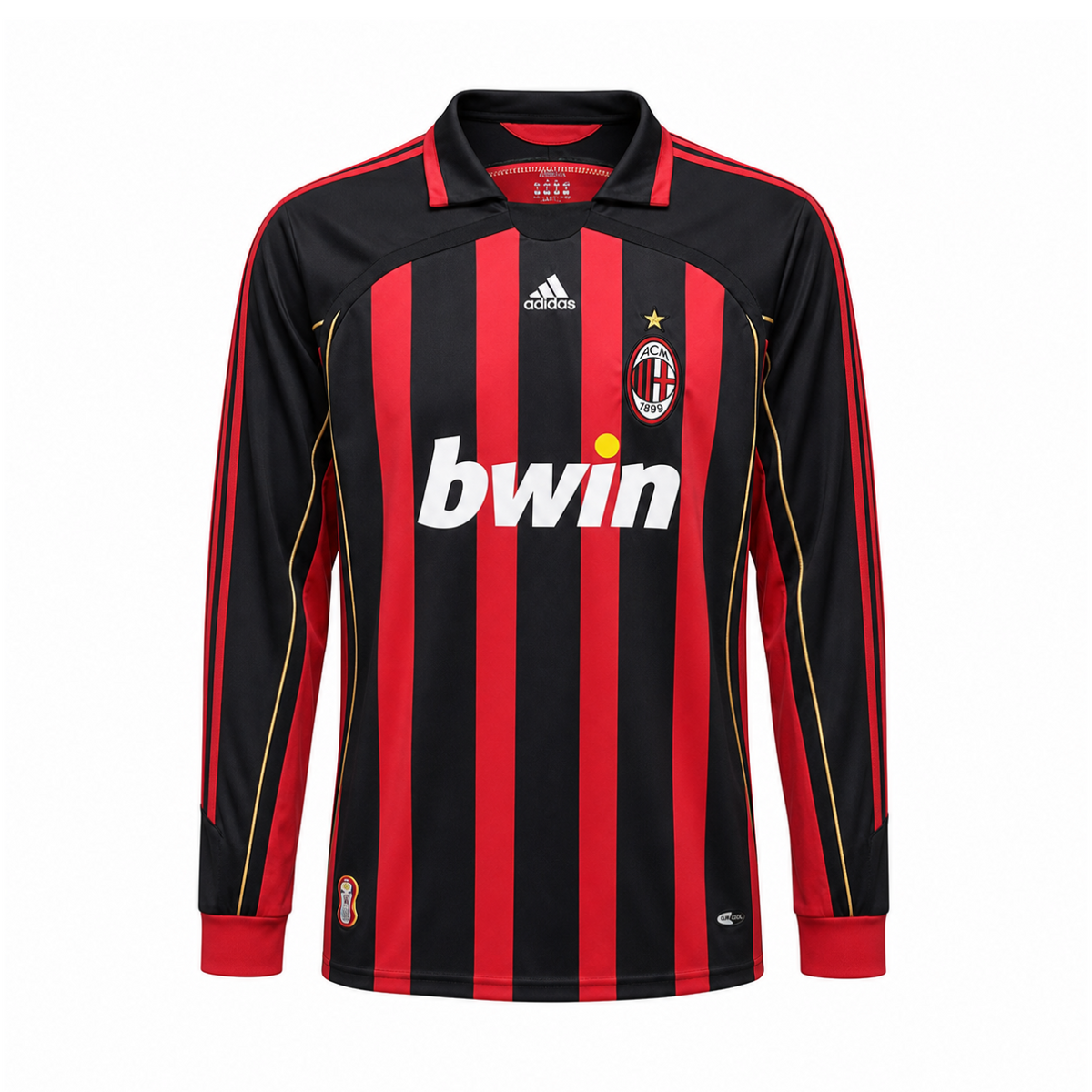 AC Milan 2009/10 Home Long Sleeve Jersey