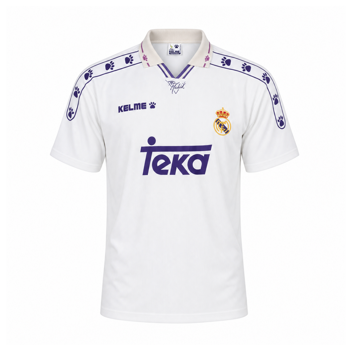 Real Madrid CF 1994/96 Home Jersey