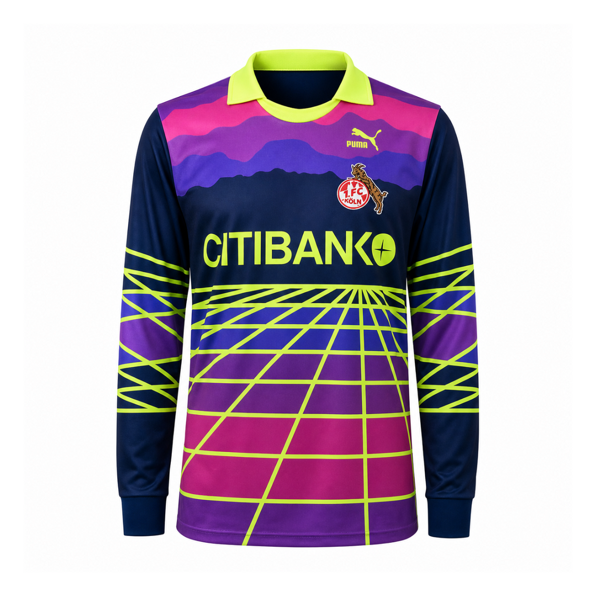 1. FC Köln 1991/92 Goalkeeper Long Sleeve Jersey