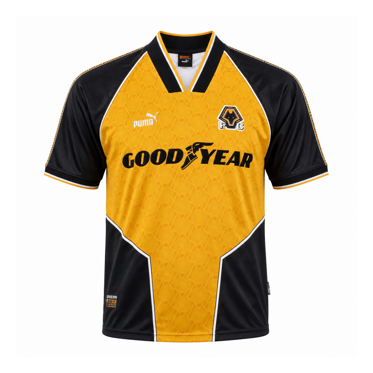 Wolverhampton Wanderers FC 1996/98 Home Jersey
